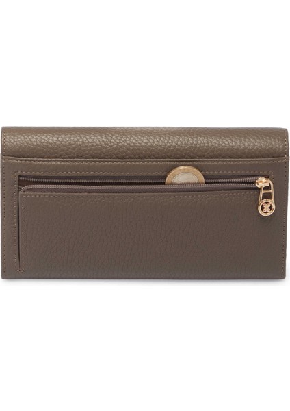 Bej Hakiki Deri Kadın Cüzdan - S1CB00005719-B73