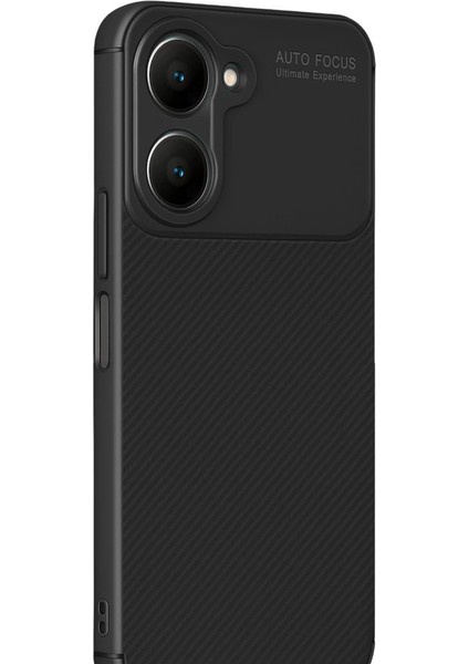 Newface Vivo Y18 Kılıf Auto Focus Karbon Kapak - Siyah fiyatları