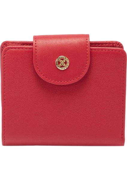 Kırmızı Hakiki Deri Kadın Cüzdan - S1CB00005674-A86 fırsatları