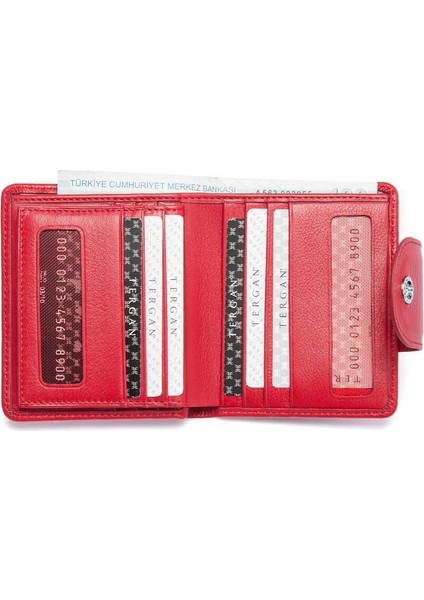 Kırmızı Hakiki Deri Kadın Cüzdan - S1CB00005674-A86 indirimleri