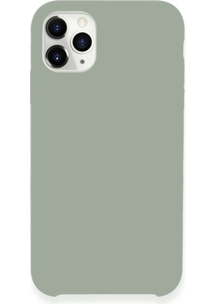 Iphone 11 Pro Max Kılıf Lansman Legant Silikon - Açık Gri
