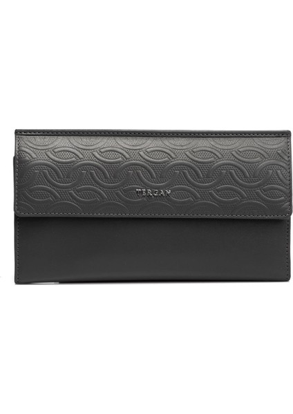 Gri Hakiki Deri Kadın Cüzdan - S1CB00005793-M07 fiyatları