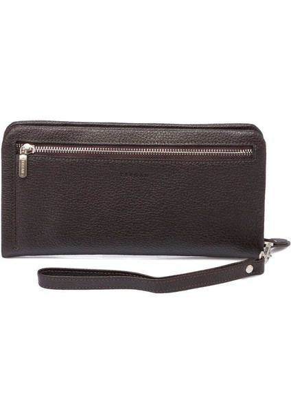 Kahve Hakiki Deri Erkek El Çantası - S1PC00001603-A7P