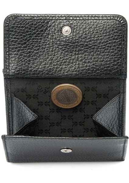 Siyah Hakiki Deri Kadın Cüzdan - S1CB00005627-A41