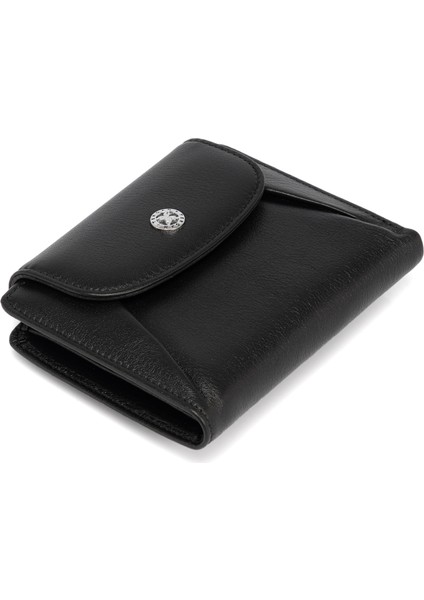 Siyah Hakiki Deri Kadın Cüzdan - S1CB00005714-A85