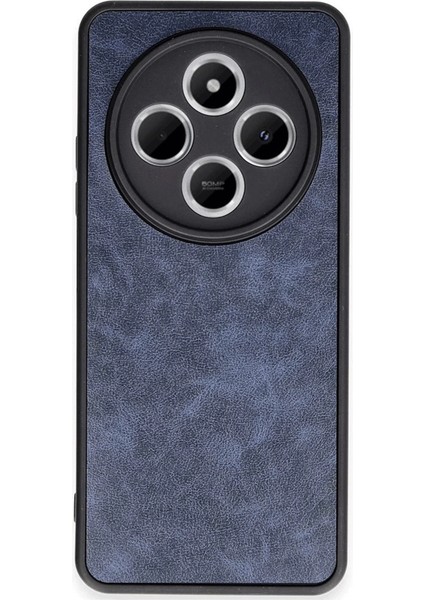 Xiaomi Redmi 14C Kılıf Aras Deri Kapak - Lacivert