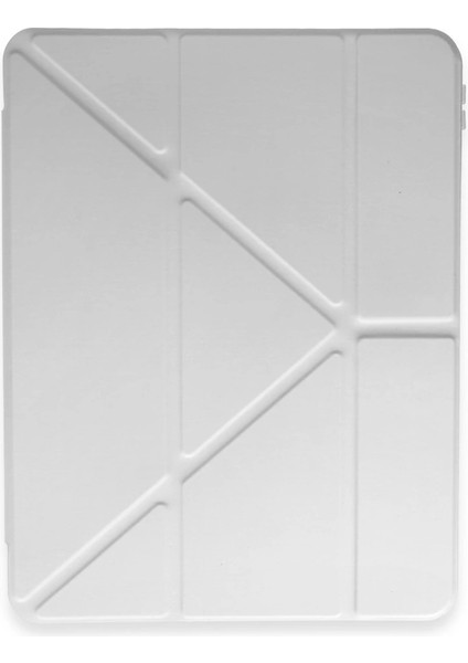 Newface Huawei Honor Pad 9 Kılıf Kalemlikli Mars Tablet Kılıfı - Gri