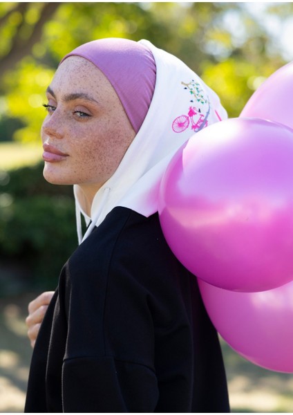 Sweatshirt Balon Nakışlı