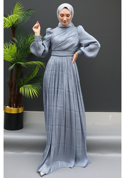 Ipek Tesettür Elbise Gri fiyatları