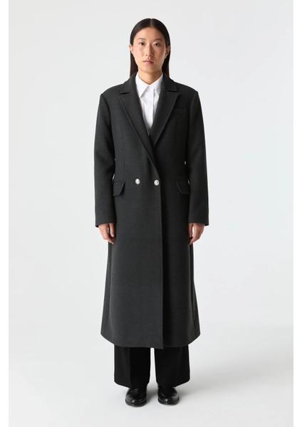 Cepli Düz Kesim Palto modelleri