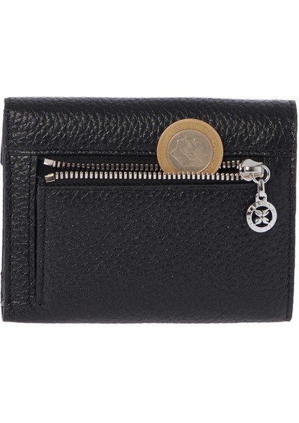 Siyah Hakiki Deri Kadın Cüzdan - S1CB00005809-A41