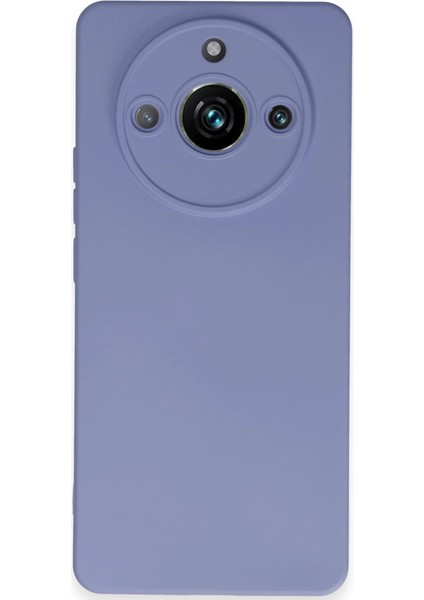 Newface Realme 11 Pro Kılıf Nano Içi Kadife Silikon - Lila