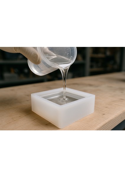 28 kg Hobby Epoxy Quatro/ Orta-Kalın Döküm Ultra Şeffaf ve Parlak Epoksi Reçine 3-5 cm Kalınlıkta Döküm modelleri