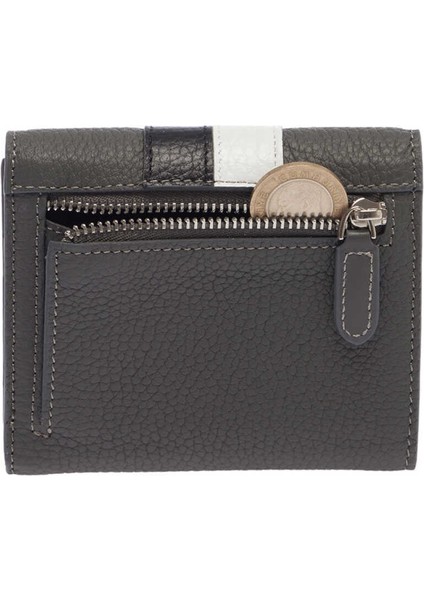 Gri Hakiki Deri Kadın Cüzdan - S1CB00005814-S32