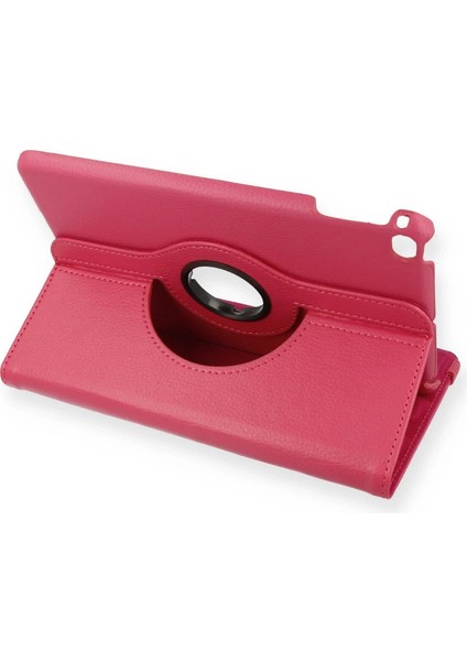 Ipad Mini 4 Kılıf 360 Tablet Deri Kılıf - Pembe