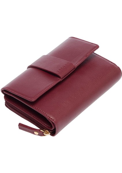 Bordo Hakiki Deri Kadın Cüzdan - S1CB00005813-K16 fırsatları