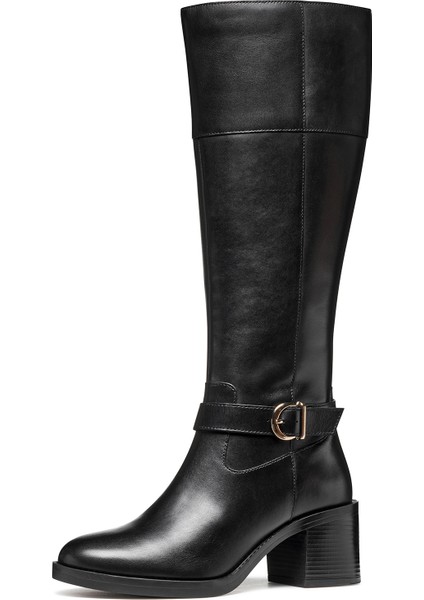 Kadın Siyah D Serılda 60 B - Smo.lea Fermuarlı Topuklu Deri Çizme D56XXB00043C9999 fiyatları