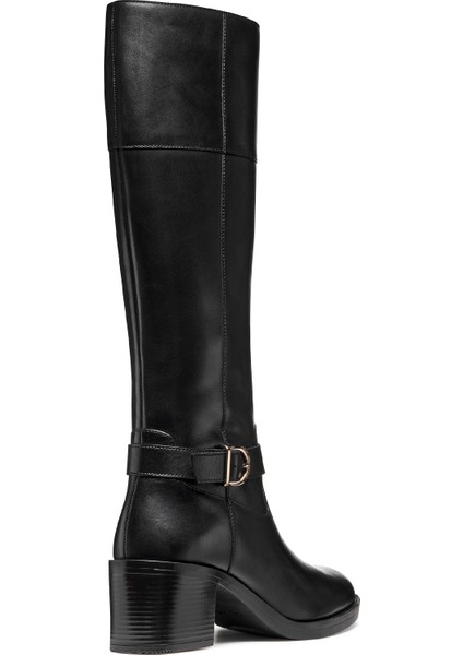 Kadın Siyah D Serılda 60 B - Smo.lea Fermuarlı Topuklu Deri Çizme D56XXB00043C9999 indirimleri