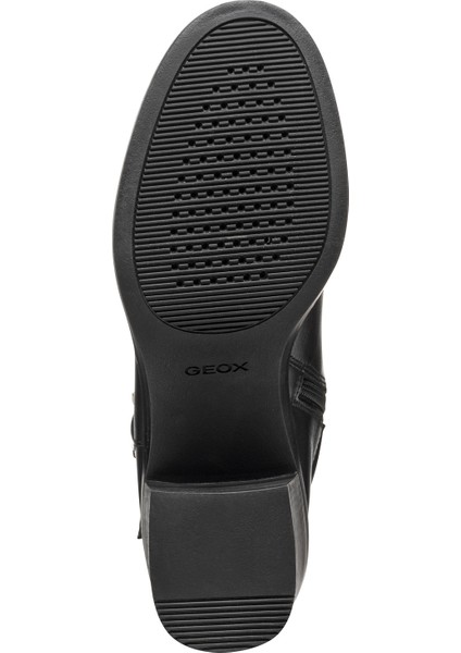 Kadın Siyah D Serılda 60 B - Smo.lea Fermuarlı Topuklu Deri Çizme D56XXB00043C9999