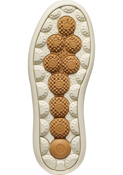 Kadın Beyaz D Spherıca Ecub-2 B - Nappa+Me Bağcıklı Kalın Tabanlı Deri Sneaker D56WVB085Y2C1327