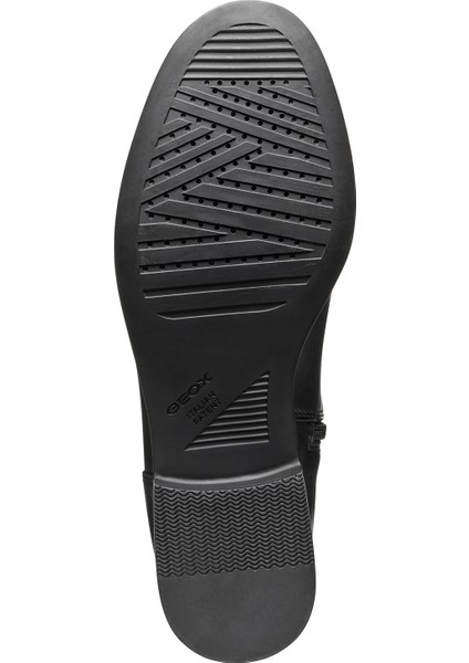 Kadın Siyah D Camexıa Np Abx Fermuarlı Deri Çizme D566WB00043C9999 indirimleri