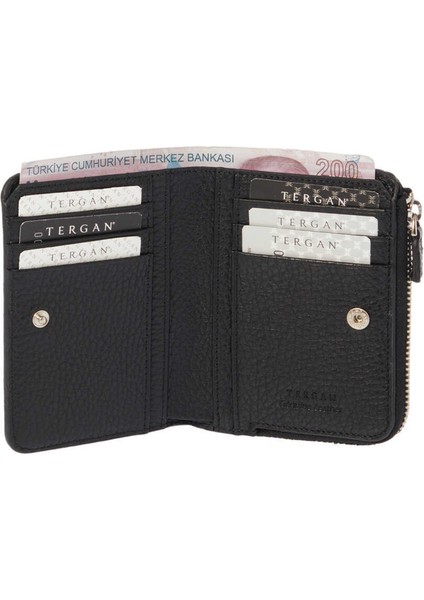 S1CB00005812-A41 Deri Kadın Cüzdan - Siyah indirimleri