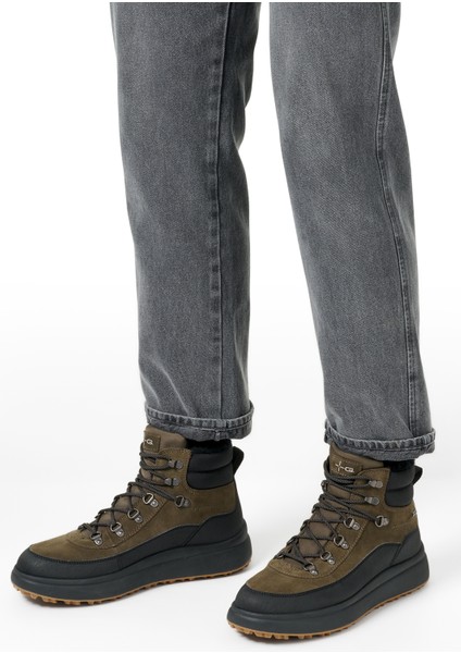 Erkek Haki A Granıto + Grıp B Abx D - Sue Bağcıklı Deri Outdoor Bot U46FZD022BCC0498 fiyatları