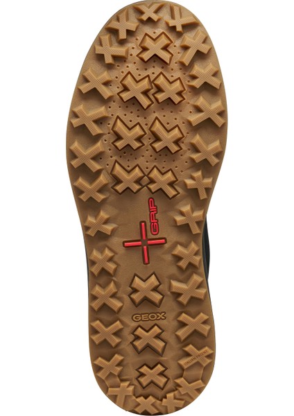 Erkek Haki A Granıto + Grıp B Abx D - Sue Bağcıklı Deri Outdoor Bot U46FZD022BCC0498