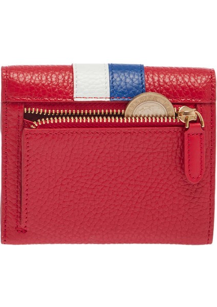 Kırmızı Hakiki Deri Kadın Cüzdan - S1CB00005814-U6I