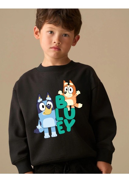 Bluey Pamuklu Sweatshirt
