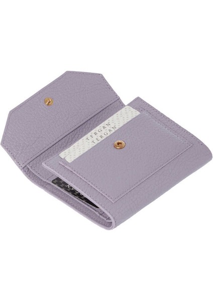 Lila Hakiki Deri Kadın Cüzdan - S1CB00005809-P5M