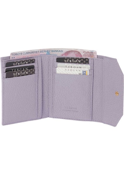 Lila Hakiki Deri Kadın Cüzdan - S1CB00005809-P5M