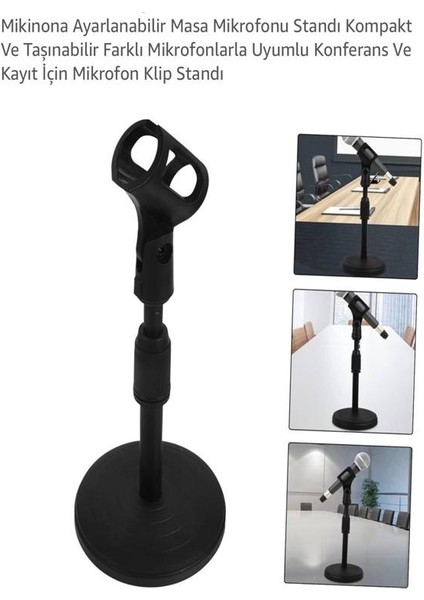 Ayarlanabilir Masa Tipi Mikrofon Standı Masa Üstü Mikrofon Tutucu Aparat fiyatları