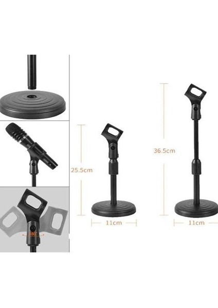 Ayarlanabilir Masa Tipi Mikrofon Standı Masa Üstü Mikrofon Tutucu Aparat modelleri
