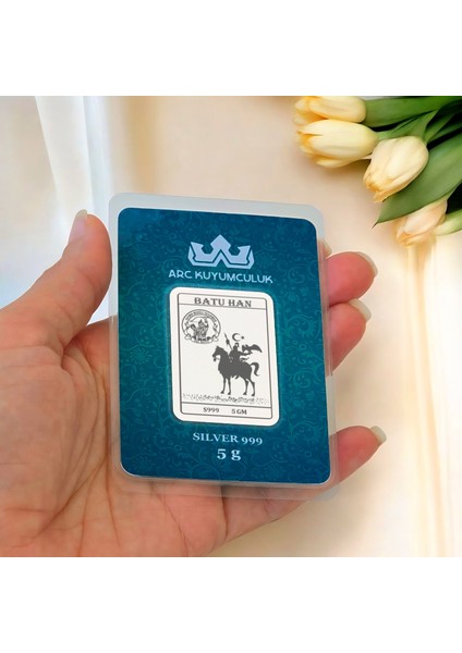 Başarı ve İlhamın Simgesi Olan Batuhan Temalı Hediyeye Özel 5 Gram 999 Ayar Gümüş KÜLÇESI-667 fiyatları