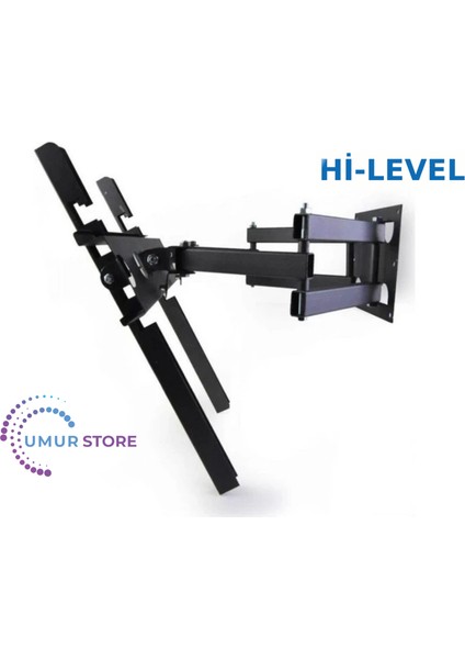 HL50FMN40350" 126 Ekran Uyumlu LCD LED Tv Çift Kollu Hareketli Duvar Askı Aparatı fiyatları