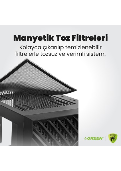 GRIFFIN G3 PLUS | RTX 5060 Gaming PC | Intel Core i5-14400F | 16GB Ram | 1TB SSD | Oyuncu OEM Paket fiyatları