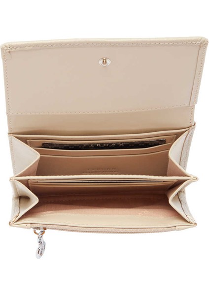 Bej Hakiki Deri Kadın Cüzdan - S1CB00005815-D7M
