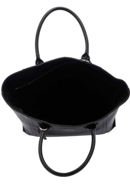 Siyah Hakiki Deri Kadın El Çantası - S24Y1BC80288-A41