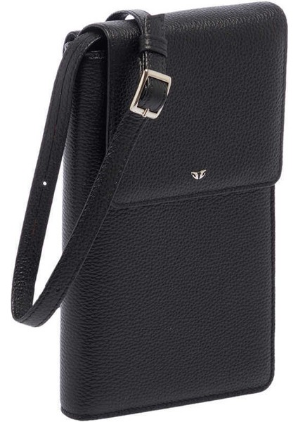 Siyah Hakiki Deri Erkek El Çantası - S1PC00001656-A6F