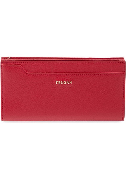 Kırmızı Hakiki Deri Kadın Cüzdan - S1CB00005817-B68