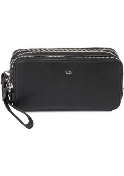 Siyah Hakiki Deri Erkek Portföy Çantası - S1PC00021495-A85 indirimleri