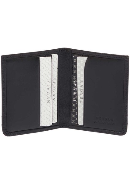 Siyah Hakiki Deri Unisex Kredi Kartlık - S1KK00001663-B06