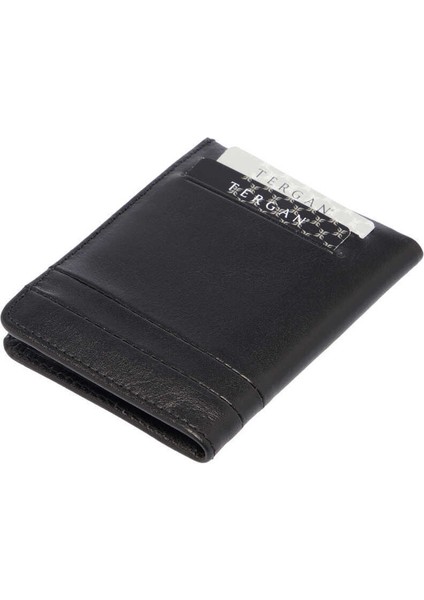 Siyah Hakiki Deri Unisex Kredi Kartlık - S1KK00001663-B06