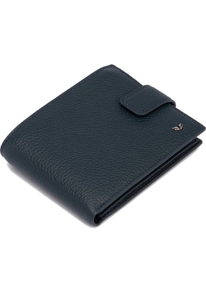 Lacivert Hakiki Deri Erkek Cüzdan - S1CE00001567-X86