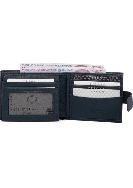 Lacivert Hakiki Deri Erkek Cüzdan - S1CE00001567-X86 fiyatları