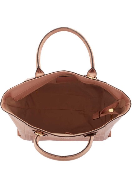 Pudra Hakiki Deri Kadın El Çantası - S24Y1BC80283-S94