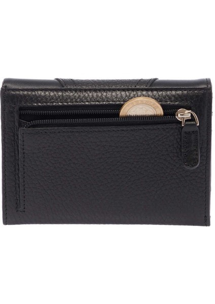 Siyah Hakiki Deri Kadın Cüzdan - S1CB00005815-D3H