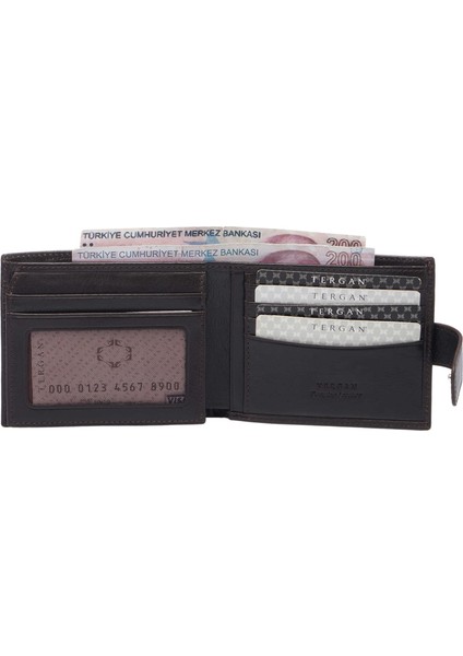 Kahve Hakiki Deri Erkek Cüzdan - S1CE00001567-B07 indirimleri