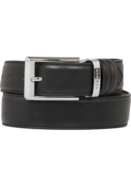 Siyah Hakiki Deri Erkek Kemer - S1EK00000304-R6M